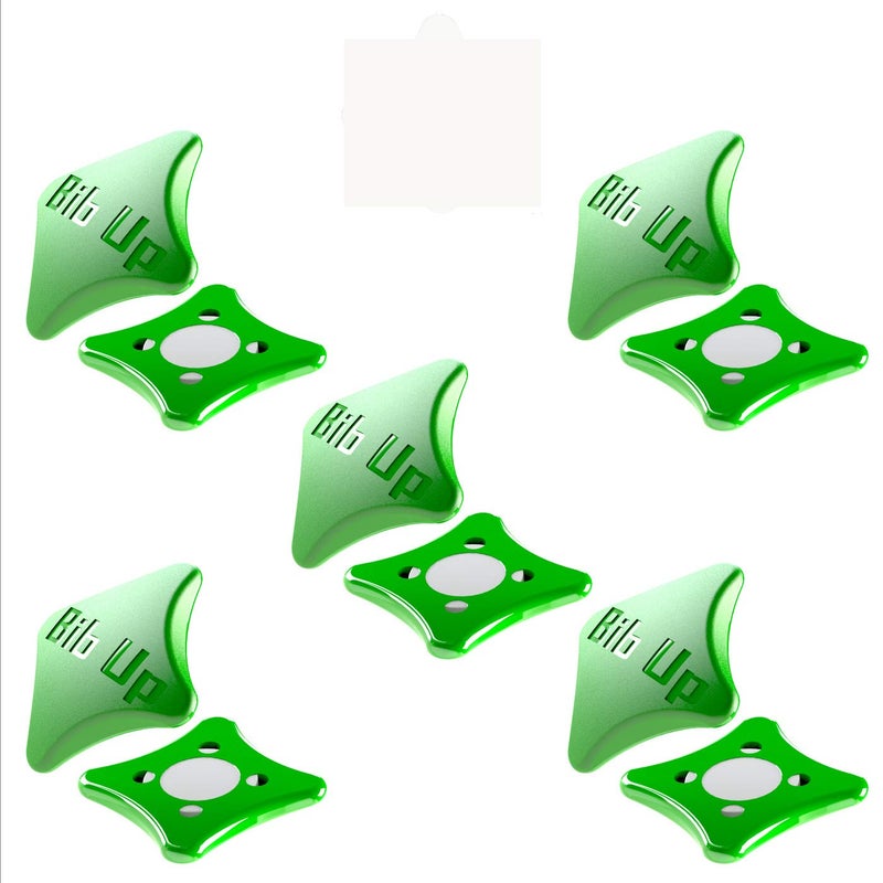 BibUp Magnetic RaceBib Fixing System (Green Fluo) - Image 4